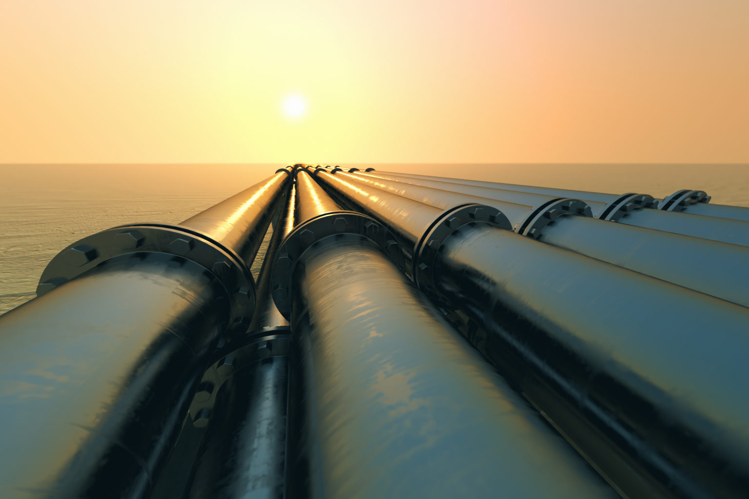 Pipeline sunset. Electric Insights